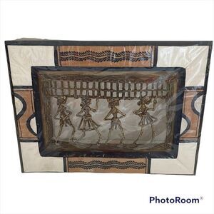 Tribal fusion Dhokra Warli Art